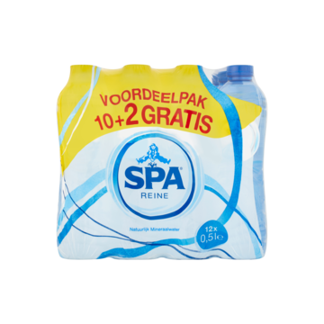 Spa® Reine Natuurlijk Mineraalwater Voordeelpak 12 x 500ml