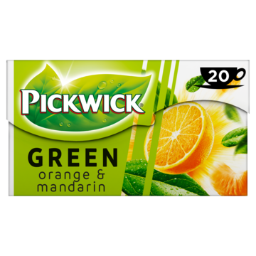 Pickwick Orange Mandarin Groene Thee 20 Stuks