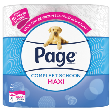 Page Compleet Schoon Maxi toiletpapier - 4 rol