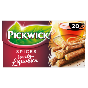 Pickwick Spices Zoethout Zwarte Thee 20 Stuks