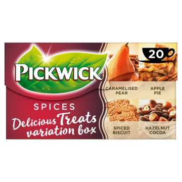 Pickwick Delicious Treats Variatiebox Zwarte Thee 20 Stuks