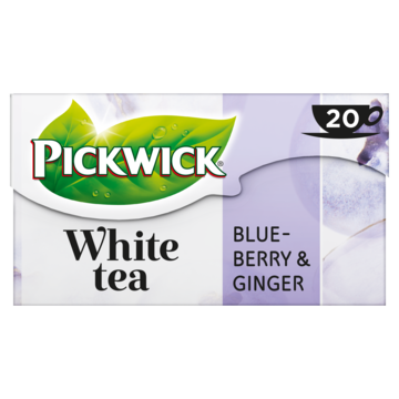 Regenachtig redden bidden Pickwick White Tea Blueberry & Ginger Groene Thee 20 Stuks bestellen? -  Fris, sap, koffie, thee — Jumbo Supermarkten