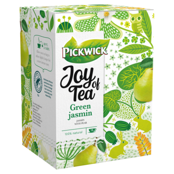 Pickwick Joy Of Tea Green Jasmin Groene Thee 15 Stuks