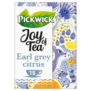 Pickwick Joy Of Tea Earl Grey Citrus Zwarte Thee 15 Stuks