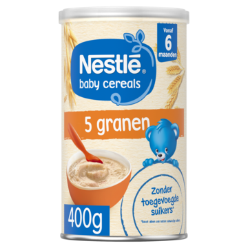 Nestlé Baby Cereals 5 Granen 6+ Baby Pap 400g