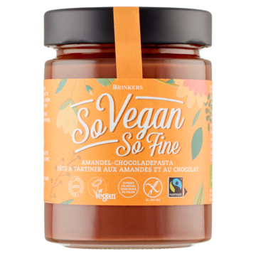 Brinkers So Vegan So Fine Amandel-Chocoladepasta 270g