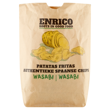 Enrico Authentieke Spaanse Chips Wasabi 110g