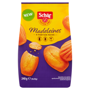Schär Gluten-Free Madeleines 8 x 30g