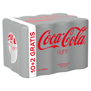 Coca-Cola Light 10+2 Gratis 12 x 250ml