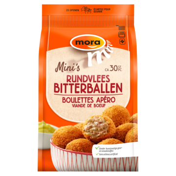Mora Mini's Rundvlees Bitterballen 600g