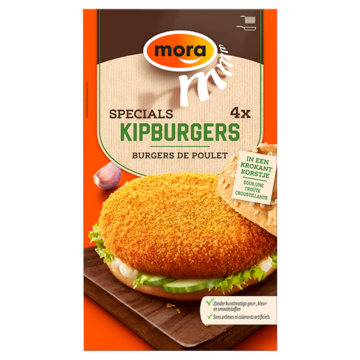 Mora Specials Kipburgers 4 x 70g
