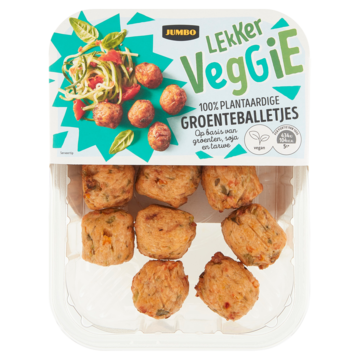 Jumbo Lekker Veggie Groenteballetjes Vegan 200g