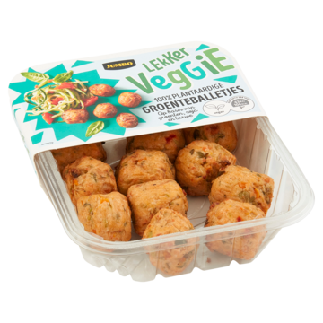 Jumbo Lekker Veggie Groenteballetjes Vegan 200g