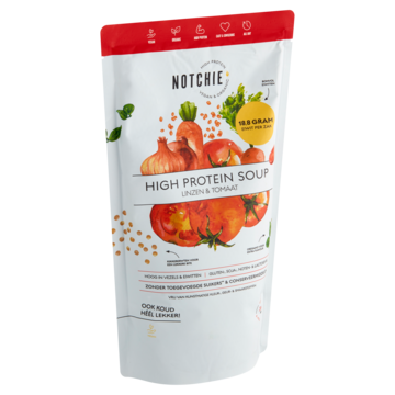 NOTCHIE High Protein Soup Linzen & Tomaat 570ml