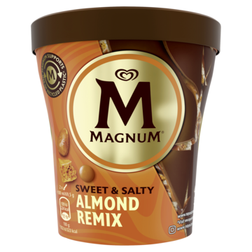Magnum Pint IJs Sweet & Salty Almond Remix 440ml