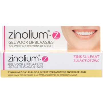 Zinolium Z - Z gel voor lipblaasjes 5g