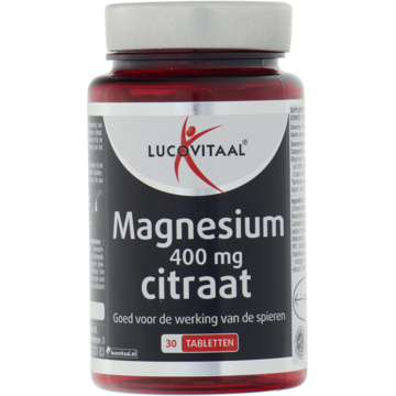 Lucovitaal - Magnesium Citraat tabletten 400 mg, 30 stuks