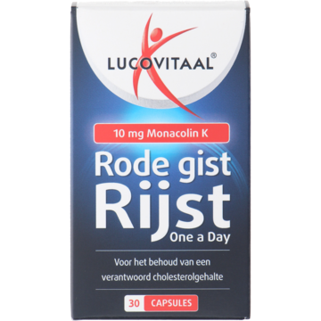Lucovitaal - Rode gist rijst capsules 10 mg, 10 stuks