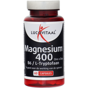 Lucovitaal - Magnesium 400 mg capsules, 60 stuks