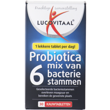 Lucovitaal - Probiotica kauwtabletten, 30 stuks
