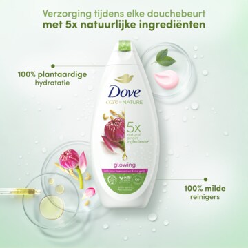 Dove Care by Nature Douchegel Glowing 225ml