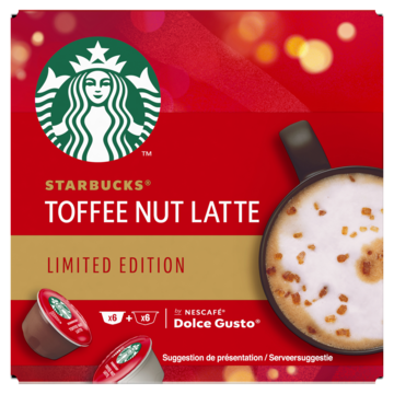 Starbucks Toffee Nut Latte Limited Edition 12 Capsules 127, 8g