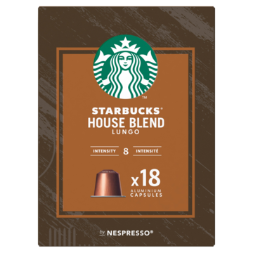 Starbucks House Blend Lungo 18 Capsules 103g