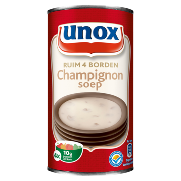 Unox Soep in Blik Champignonsoep 4 Porties 515ml