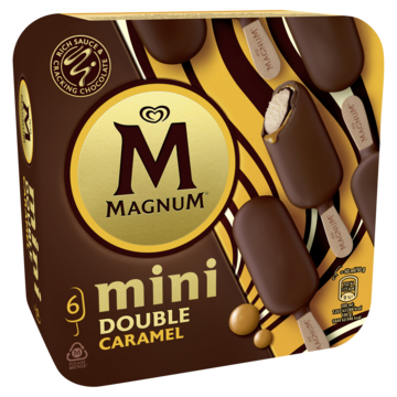 Magnum Mini IJs Double Caramel 6 x 60ml