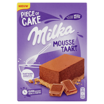 Milka Mousse Taart Chocolade Bakmix 215g