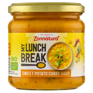 Zonnatura My Lunch Break Sweet Potato Curry Soup 350g