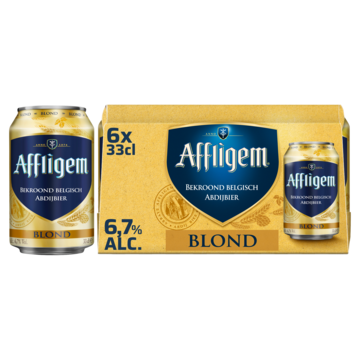 Affligem Blond Bier Blik 6 x 33cl