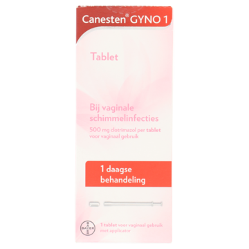 Canesten Gyno 1 Tablet bij vaginale schimmelinfectie, 1 stuks