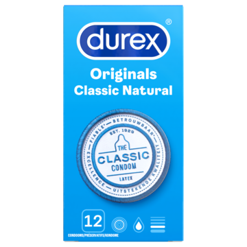 Durex Originals Classic Natural 12 stuks