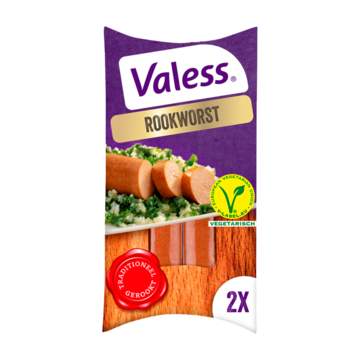 Valess Rookworst vegetarisch 2 x 80g