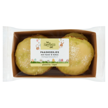 Happiness Café Paaskoekjes met Haver & Kokos 120g