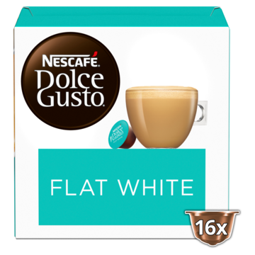 Nescafé Dolce Gusto Flat White - 16 koffiecups