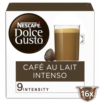 NESCAFÉ® Dolce Gusto® Café au Lait Intenso 16 Capsules 160g