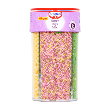 Dr Oetker Happy Days Mix 139 G Bij Jumbo dr oetker kopen in de aanbieding Dr Oetker Happy Days Mix 139 G Bij Jumbo dr oetker kopen in de aanbieding