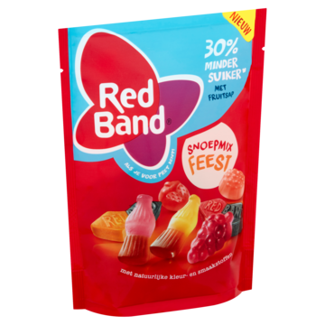Red Band Snoepmix Feest 30% Minder Suiker 200g