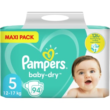lokaal Nucleair Belofte Pampers Baby-Dry Maat 5, 94 Luiers, Tot 12 Uur Bescherming, 11-16kg  bestellen? - Baby, peuter — Jumbo Supermarkten