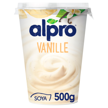 Alpro Plantaardige Variatie Op Yoghurt Vanille 500g