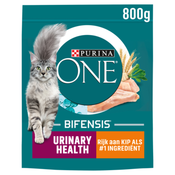 PURINA® ONE Urinary Health Rijk aan Kip kattenvoer 800gr