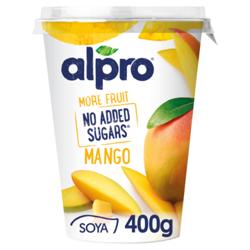 Alpro Plantaardige Variatie Op Yoghurt Mango 400g