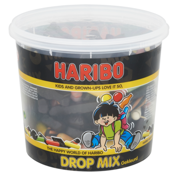Haribo Dropmix Gekleurd 650g