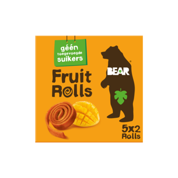 BEAR Fruit Rolls mango 5 x 2 stuks