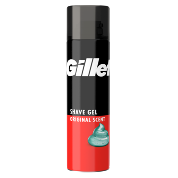 Gillette Classic Scheergel Met Originele Geur, Snel En Gemakkelijk Scheren, 200ml
