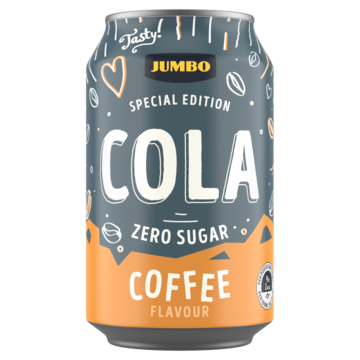 Jumbo Cola Zero Sugar Coffee Smaak 330ML