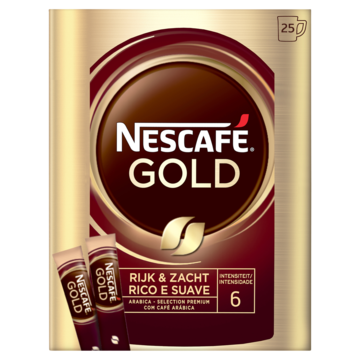 Nescafé Gold Oploskoffie 25 Stuks
