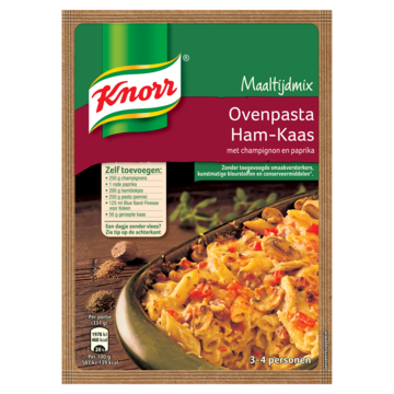 Knorr Maaltijdmix Ovenpasta Ham-Kaas 60g